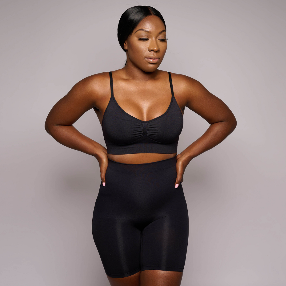 Everyday Seamless Bra 2-Pack (Chai/Pitch Set)