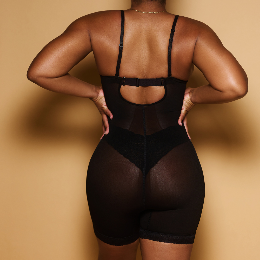 Barely There Mid-Thigh Bodysuit – Sherskins